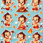 Indian Gods - Religious - Stickers Sheet v57